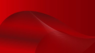 Eğimli yüzeyler ve yarı ton noktaları kırmızı renklerde arka plan