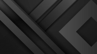 Soyut siyah arkaplan. Vektör soyut grafik tasarım pankart şablonu.