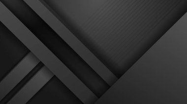 Soyut siyah arkaplan. Vektör soyut grafik tasarım pankart şablonu.