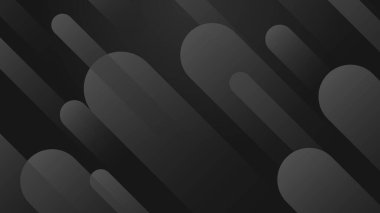 Soyut siyah arkaplan. Vektör soyut grafik tasarım pankart şablonu.