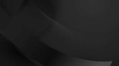 Soyut siyah arkaplan. Vektör soyut grafik tasarım pankart şablonu.
