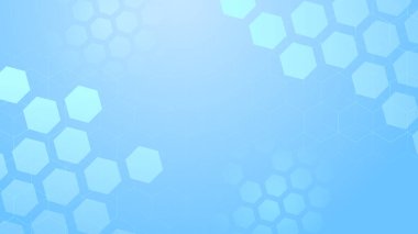 Soyut açık mavi arkaplan. Vektör soyut grafik tasarım pankart şablonu.