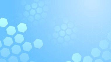 Soyut açık mavi arkaplan. Vektör soyut grafik tasarım pankart şablonu.