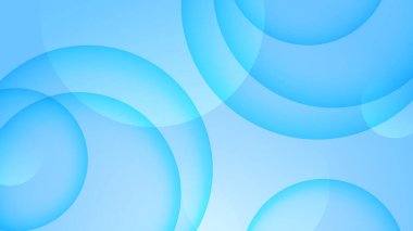 Soyut açık mavi arkaplan. Vektör soyut grafik tasarım pankart şablonu.