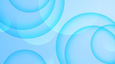 Soyut açık mavi arkaplan. Vektör soyut grafik tasarım pankart şablonu.