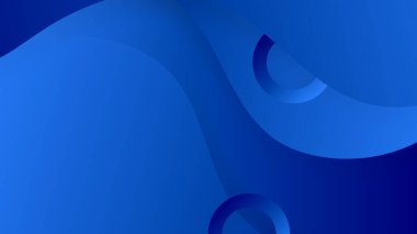 Soyut kare şekli, dinamik ve spor bayrağı kavramına sahip modern koyu mavi arkaplan.