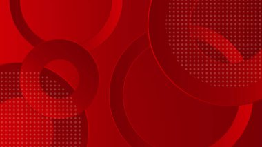 Soyut kırmızı arkaplan. Vektör illüstrasyonu