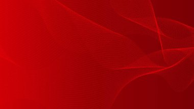 Kırmızı arka plan şekli ile. Vektör çizim tasarım