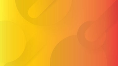 Soyut sarı turuncu arka plan. Vektör soyut grafik tasarım pankart şablonu.