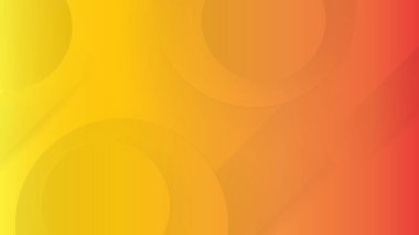 Soyut sarı turuncu arka plan. Vektör soyut grafik tasarım pankart şablonu.