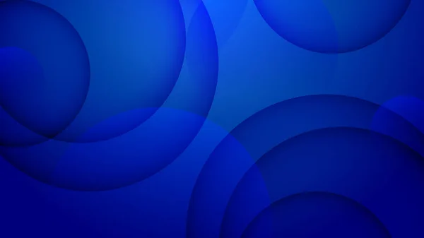 Fondo Azul Abstracto Con Líneas Fluidas Ondas Dinámicas Ilustración Vectorial — Vector de stock