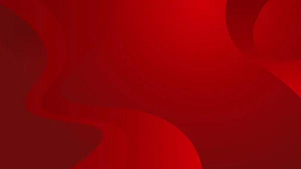 Technologie Abstraite Motif Lignes Sur Fond Dégradés Rouges — Image vectorielle