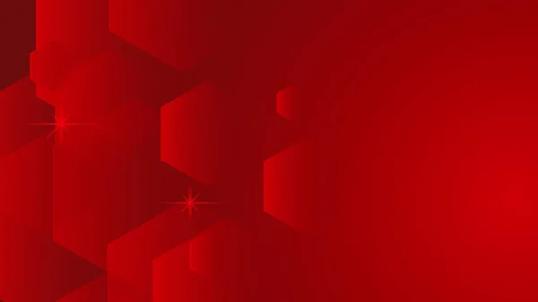 Червоний Фон Векторні Ілюстрації Технології Бізнес Дизайну Презентації Фону — стоковий вектор