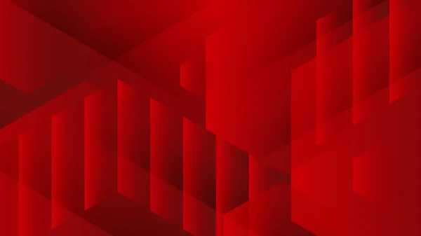 Abstract Red Background Minimal Abstract Creative Overlap Digital Background Modern - Stok Vektor