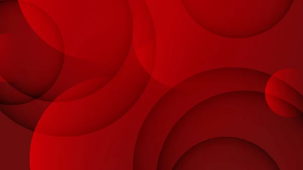Красный Фон Векторной Иллюстрации Технологии Бизнес Дизайн Фон Презентации — стоковый вектор