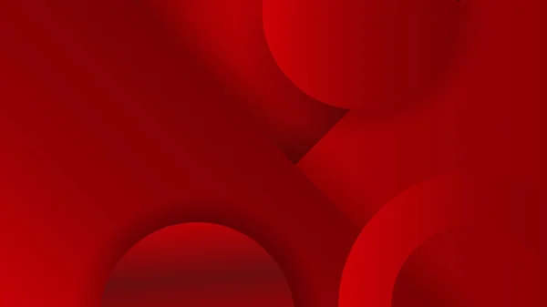 带条纹的抽象红色矢量背景 — 图库矢量图片