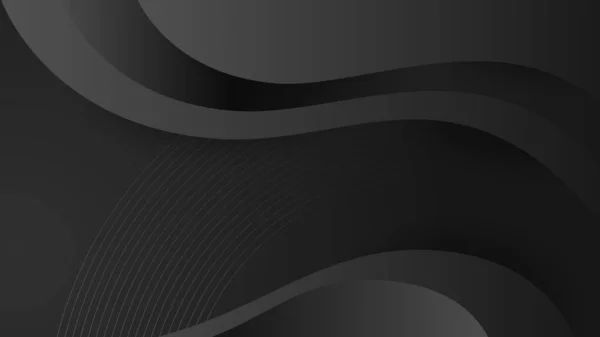Абстрактный Черный Фон Векторный Абстрактный Шаблон — стоковый вектор