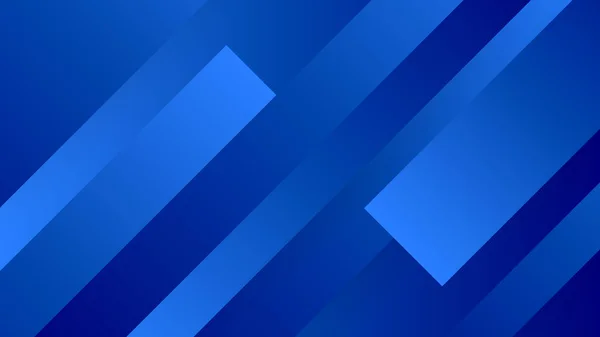 Fondo Curva Onda Línea Moderna Abstracta Gradiente Línea Azul Oscuro — Vector de stock