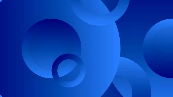 Moderne Abstrait Fond Ondulé Bleu Avec Vague Ligne Peut Être — Image vectorielle