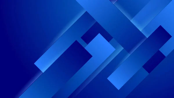 Fondo Abstracto Azul Círculo Geométrico Concepto Capa Ondulada — Archivo Imágenes Vectoriales