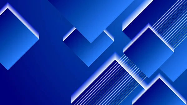 Blue Background Abstract Wave Spiral Modern Element Banner Presentation Design — Stock Vector