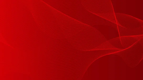 Abstrakt Röd Bakgrund Med Formen Vektor Illustration Design — Stock vektor