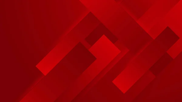 Fond Rouge Abstrait Avec Forme Illustration Vectorielle — Image vectorielle