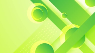 Soyut yeşil arkaplan. Vektör soyut grafik tasarım pankart şablonu.