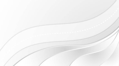 Gri beyaz soyut arka plan kağıt parlaklığı ve sunum tasarımı için katman element vektörü. İş dünyası, şirket, kurum, parti, şenlik, seminer ve görüşmeler için uygun.