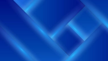 Akan çizgilerle soyut mavi arkaplan. Dinamik dalgalar. vektör illüstrasyonu.