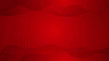 Siyah eğri dekorasyonu ve parıltılı ışık efektiyle kırmızı lüks arka plan.