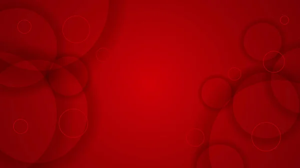 Sfondo Lusso Rosso Con Decorazione Curva Nera Effetto Luce Glitter — Vettoriale Stock