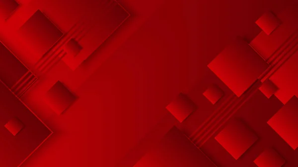 Abstract Red Background Minimal Abstract Creative Overlap Digital Background Modern - Stok Vektor