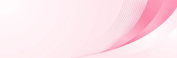 Banner Rosa Abstracto Diseñado Para Fondo Papel Pintado Póster Folleto — Vector de stock