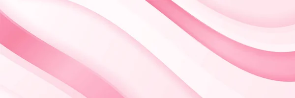 Absztrakt Rózsaszín Zászló Tervezett Háttér Tapéta Poszter Prospektus Kártya Web — Stock Vector
