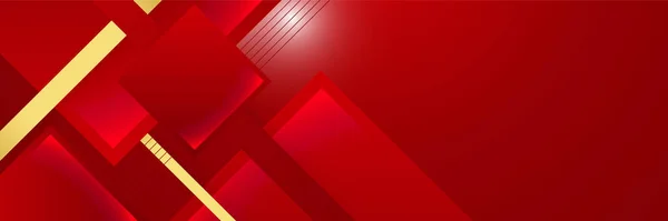 Элегантный Абстрактный Золотой Фон Блестящими Элементами Красного Оттенка Реалистичная Японская — стоковый вектор
