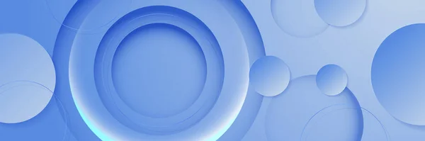 Абстрактний Синій Банер Призначений Фону Шпалер Плакатів Брошур Листівок Інтернету — стоковий вектор