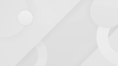 Asgari geometrik beyaz ışık arkaplanı soyut tasarım çizimi