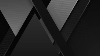 Sunum tasarımı için siyah soyut arkaplan