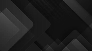 Sunum tasarımı için siyah soyut arkaplan