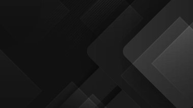 Sunum tasarımı için siyah soyut arkaplan