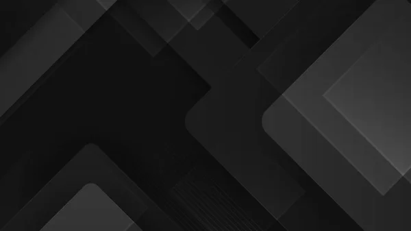 Zwarte Abstracte Achtergrond Voor Presentatie Ontwerp — Stockvector