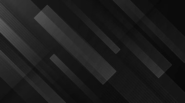 Sunum tasarımı için siyah soyut arkaplan