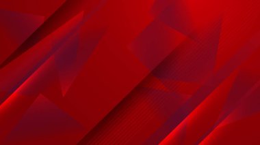 soyut kırmızı geometrik şekiller arka plan