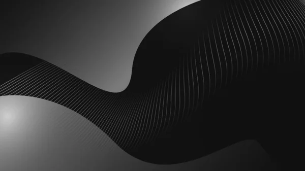 プレゼンテーションデザインのための黒抽象的な背景 — ストックベクタ
