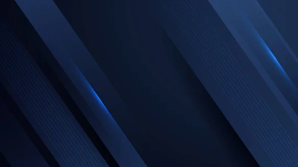 Bleu Noir Coloré Abstrait Design Fond Technologie Moderne Modèle Web — Image vectorielle