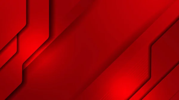 Abstrato Vermelho Marrom Formas Geométricas Luz Prata Tecnologia Fundo Vetor —  Vetores de Stock