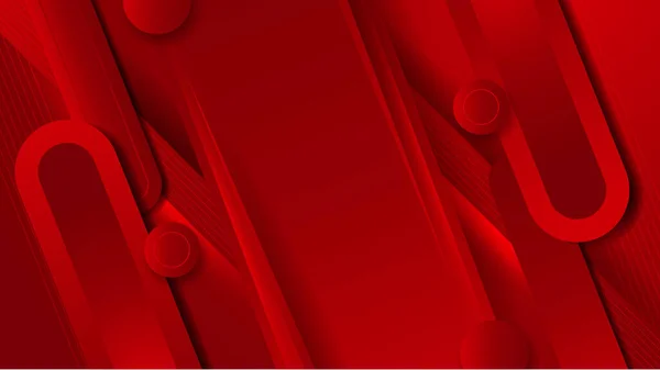 Formas Geométricas Maroon Vermelho Mínimo Abstrato Design Fundo Moderno Design — Vetor de Stock