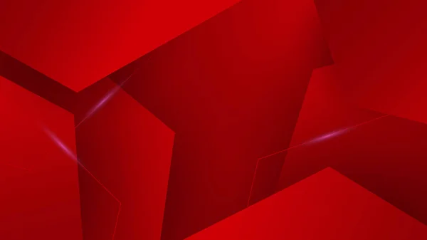 Rojo Oscuro Granate Formas Geométricas Abstracto Geometría Fondo Brillo Vector — Archivo Imágenes Vectoriales