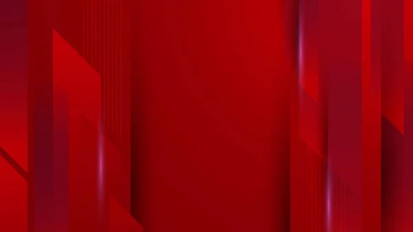 Абстрактный Красный Марон Геометрический Фон Векторной Технологии Дизайнерской Брошюры Веб — стоковый вектор